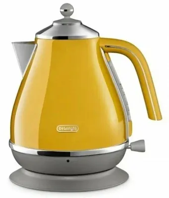 Чайник De'Longhi KBOC 2001. Y, желтый 1