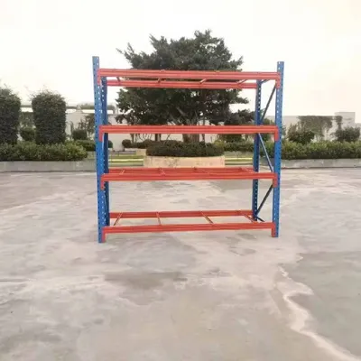 Прочный металлический стеллаж для склада 1