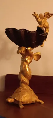 Продается старинная бронзовая статуэтка 1