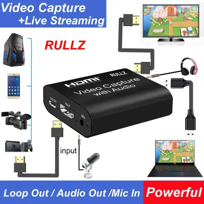 Chegirma! Video capture, Aver Media HDMI USB qo‘lga olish, quvvat + mikrofon 1