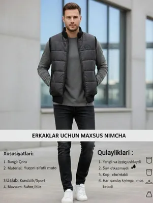 Murskoy jilet ( nimcha ) optomga. 48 dan 52 gacha 1