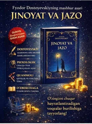jinoyat va jazo dostoyevskiyning romani
