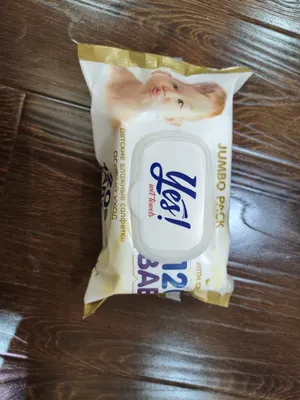 Yes! Baby Jumbo Pack nam salfetkalari, 120 dona 1