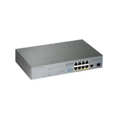 Коммутатор PoE+ для IPвидеокамер Zyxel GS1300-10HP