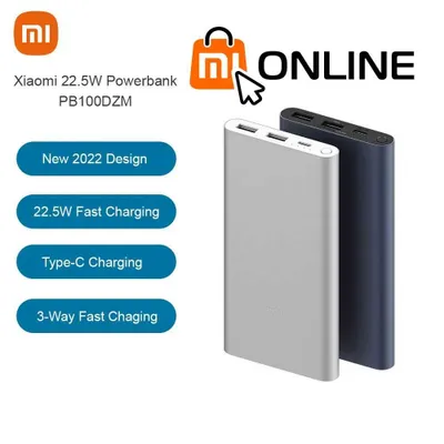 Xiaomi Mi Power Bank 3 tashqi akkumulyatori, 22.5W, 100% original 1