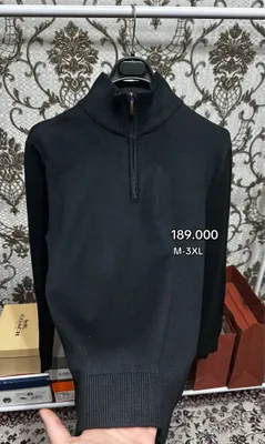 Полузамок черный M-3xl 1