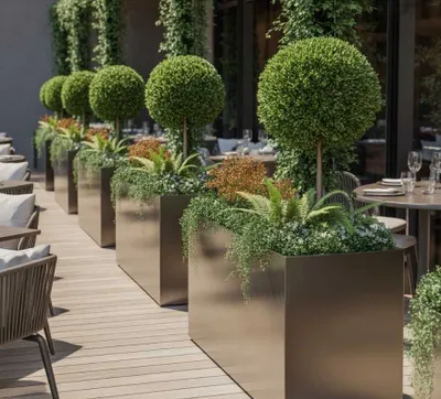 Kafe, restoran va ofislar uchun gul kompozitsiyalari. 1