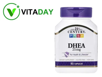 21st Century DHEA ДГЭА 90 капсул 1