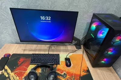 Игровой ПК + монитор 180 Гц + полный сетап 1