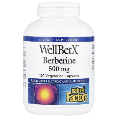 Natural Factors WellBetX Berberine berberin 1