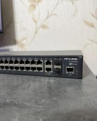 Управляемый коммутатор TP-Link TL-SL3452 JetStream, 48 портов 1