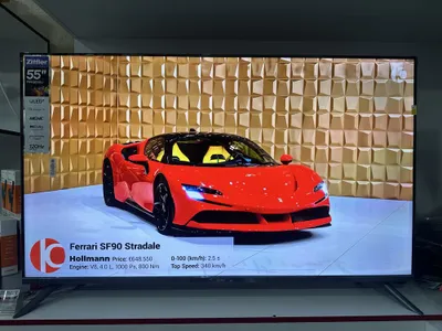 Ziffler 55 4K Qled Googl tv 120 hz 1