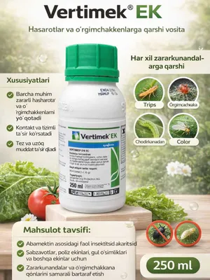 VERTIMEK (ABAMEKTIN 18 g/l) — insektitsid va akaritsid 1