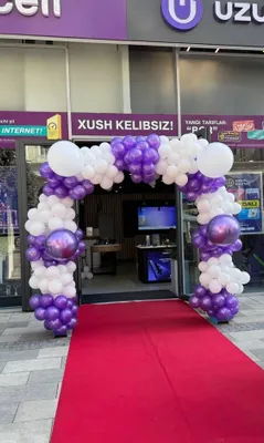 400.000 Sharli oformleniya bezatish Karusel_dekor Оформление шарами 1