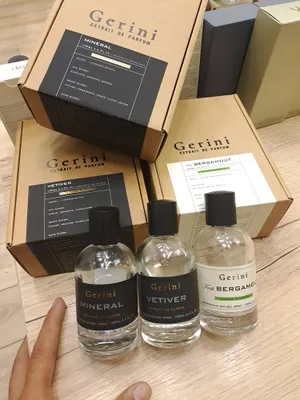 Gerini Vetiver Mineral Fresh Bergamot Ambroxan 1