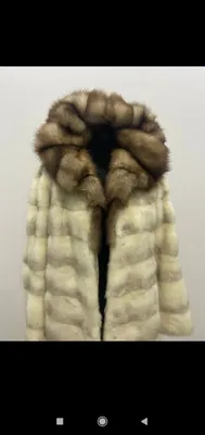 Sable mo‘ynali qalpoqli norka po‘stin 1