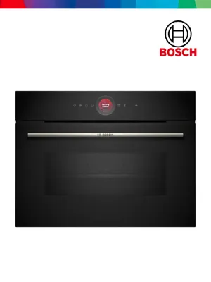 8-seriya 60 x 45 cm o‘lchamli mikroto‘lqinli ichiga o‘rnatiladigan ixcham pech Bosch CMG7241B1