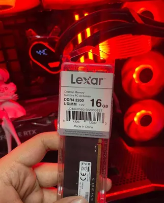 Lexar DDR4 16Gb 3200 Team Group DDR4 T-Force 32Gb 3200 1