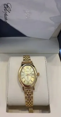 Золотые часы Chopard 750 проба 1
