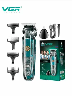 БЕСПЛАТНАЯ доставка, триммер для стрижки волос и носа VGR V-949 Professional 1