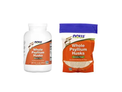 NOW Foods Psyllium Husk Псиллиум Psyllium Psilium псилиум шелухи семян 1