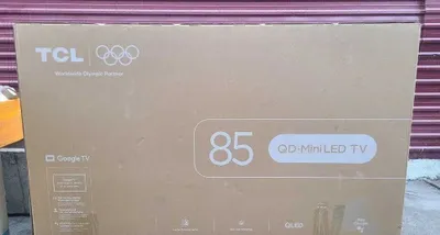TCL 85 4K Smart TV Google TV miniLED televizori, bepul yetkazib berish 1
