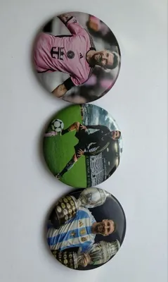 Messi rasmlari tushirilgan yangi ko‘krak nishonlari (znachoklar) 1