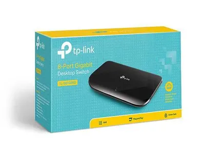 | TP-Link TL-SG1008D V9 8 portli router 1