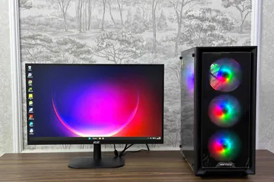 Игровой компьютер: i3-12100F | GTX 1650 Super | Монитор 165Hz 1