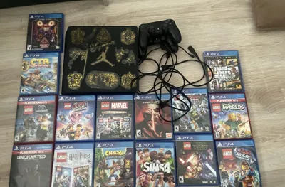 Ps4 slim+15 diskov 1