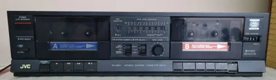 Японская винтажная двухкассетная дека JVC TD-W10E 1