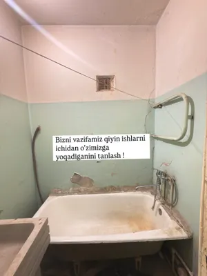 Уй ва квартира подключ ремонт киламиз.25 йил тажриба 500+ квартира . 1