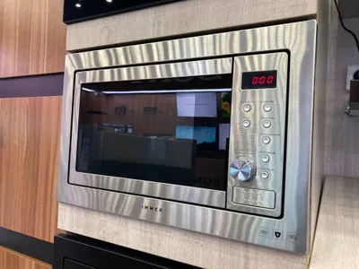 Ichki o‘rnatiladigan mikroto‘lqinli pech Immer MI25M-INOX