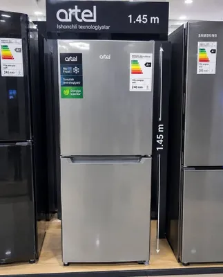 ARTEL DE FROST 1,45 m muzlatgichi, ombordan super chegirma, yetkazib berish mavjud