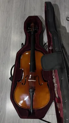 Xitoyda ishlab chiqarilgan 1/4 o‘lchamli violonchel