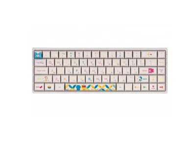 } Akko 3068B Doraemon Rainbow CS Jelly Pink RGB klaviaturasi 1