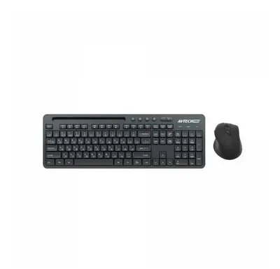 ! Wireless Combo keyboard and mouse AVTECH PRO CW604 Black QQS bilan narxi 1