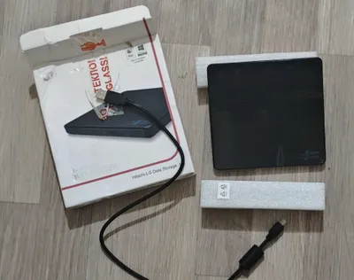 LG GP60 Ташқи DVD-RW Drive / Ҳолати Янгидек (Плёнкада, Комплект) 1