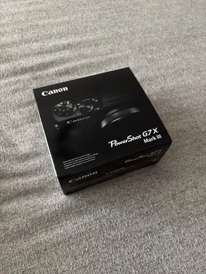 Yangi Canon PowerShot G7 X Mark III • Fotoapparat • 1