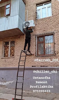 Profissional Konditsioner Ustanovka, Remont, Zapravka, Tozalash 1