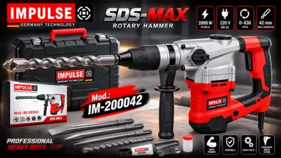 Перфоратор Impluse MAX 200042 1