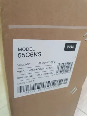 TCL 55 QD-mini LED TV C6Ks televizori 1