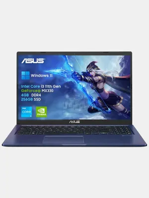 Asus Vivobook X515E noutbuki /I3-1115G4/4GB/256GB/MX330/15.6" FHD BLUE 1