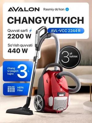 AVALON "AVL-VCB 2244R" changyutgichi, quvvati 2200 Vt