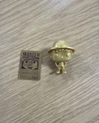 Kinder figuralari, oltin Luffy v513 va v504 mavjud 1