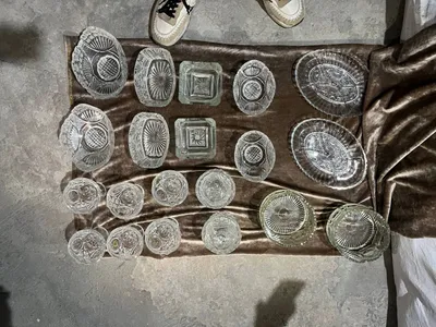 Набор хрустальной посуды, 20 штук 1