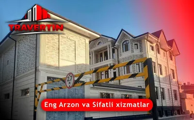 Travertin Marmarino Milano Luchento Fasad Toshkent Kod Dizayn 140 1