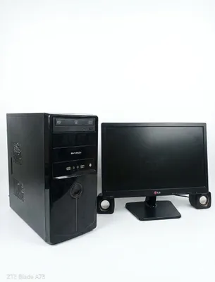 Monitor: Bu LG 19EN33 rusumli 18.5 dyuymli LED Kampyuter