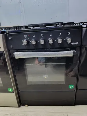 Газовая плита Aiwa AI 155 Элегантный черный стиль, японская 1
