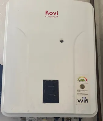 Gaz qozoni + isitish tizimi, ishlatilgan, bir yil foydalanilgan